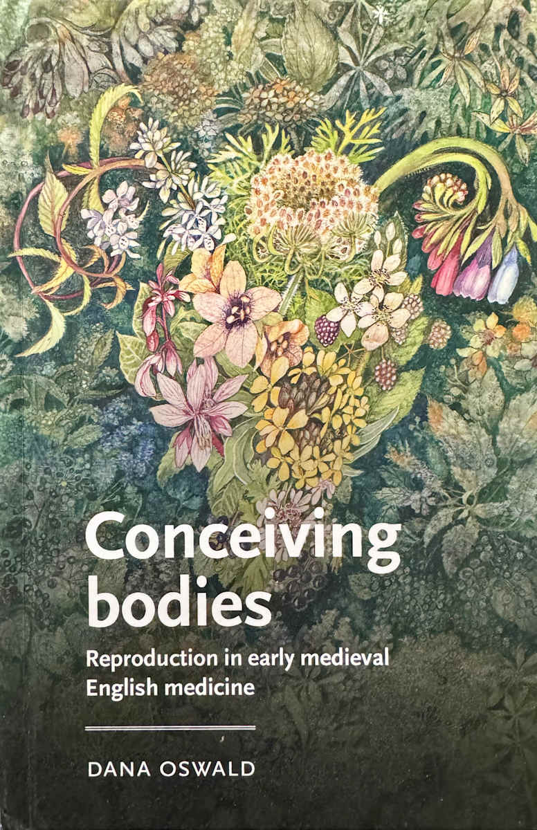 Natural Healing on the cover of the book Conceiving Bodies by Dana Owald by Helen R Klebesadel 