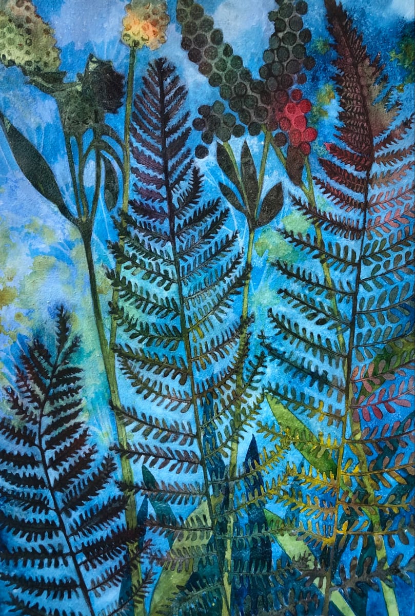 Ferns II by Helen R Klebesadel 