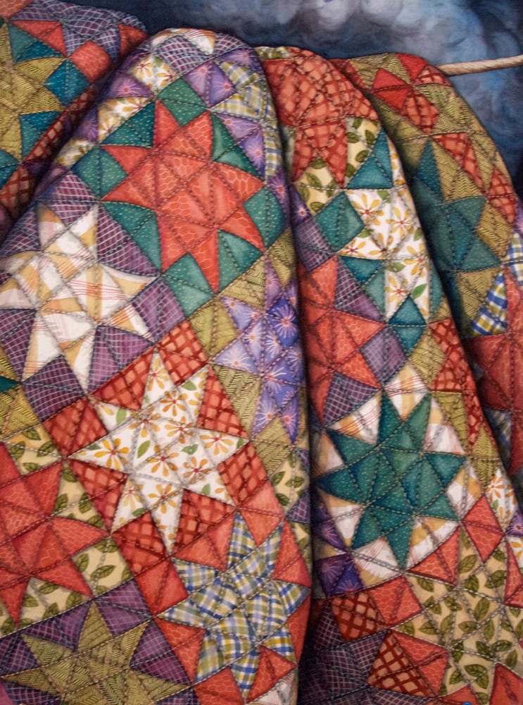 Nine Square Quilt 