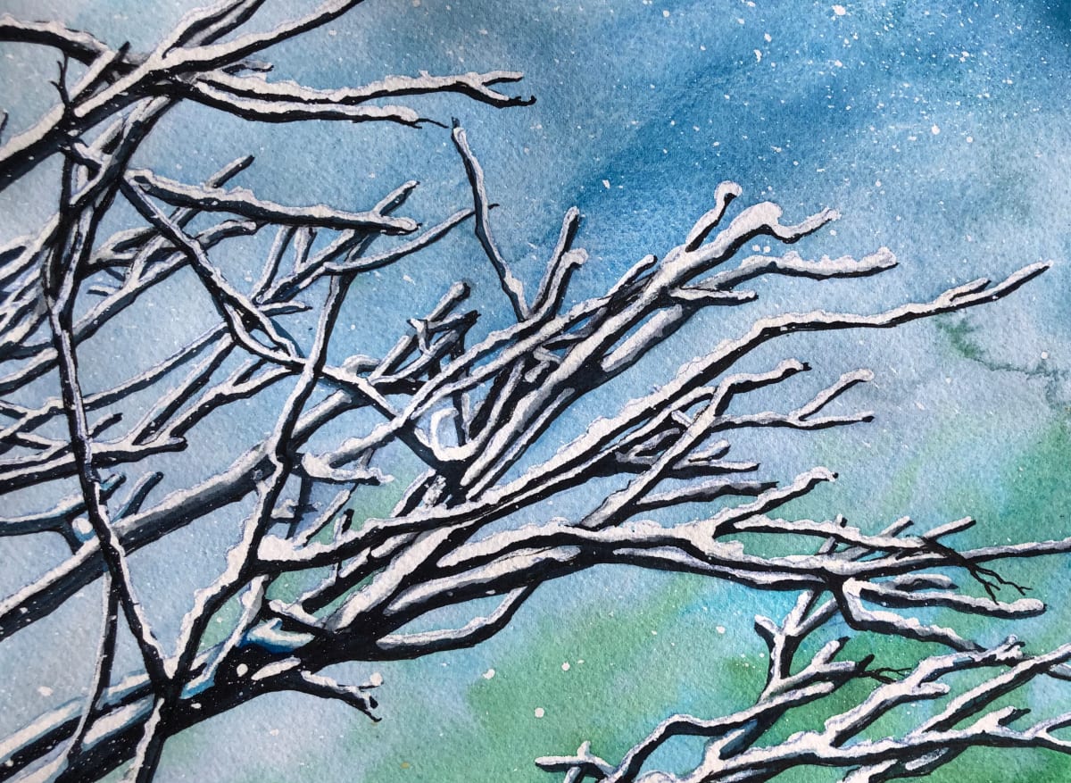 Snow on Branches III 