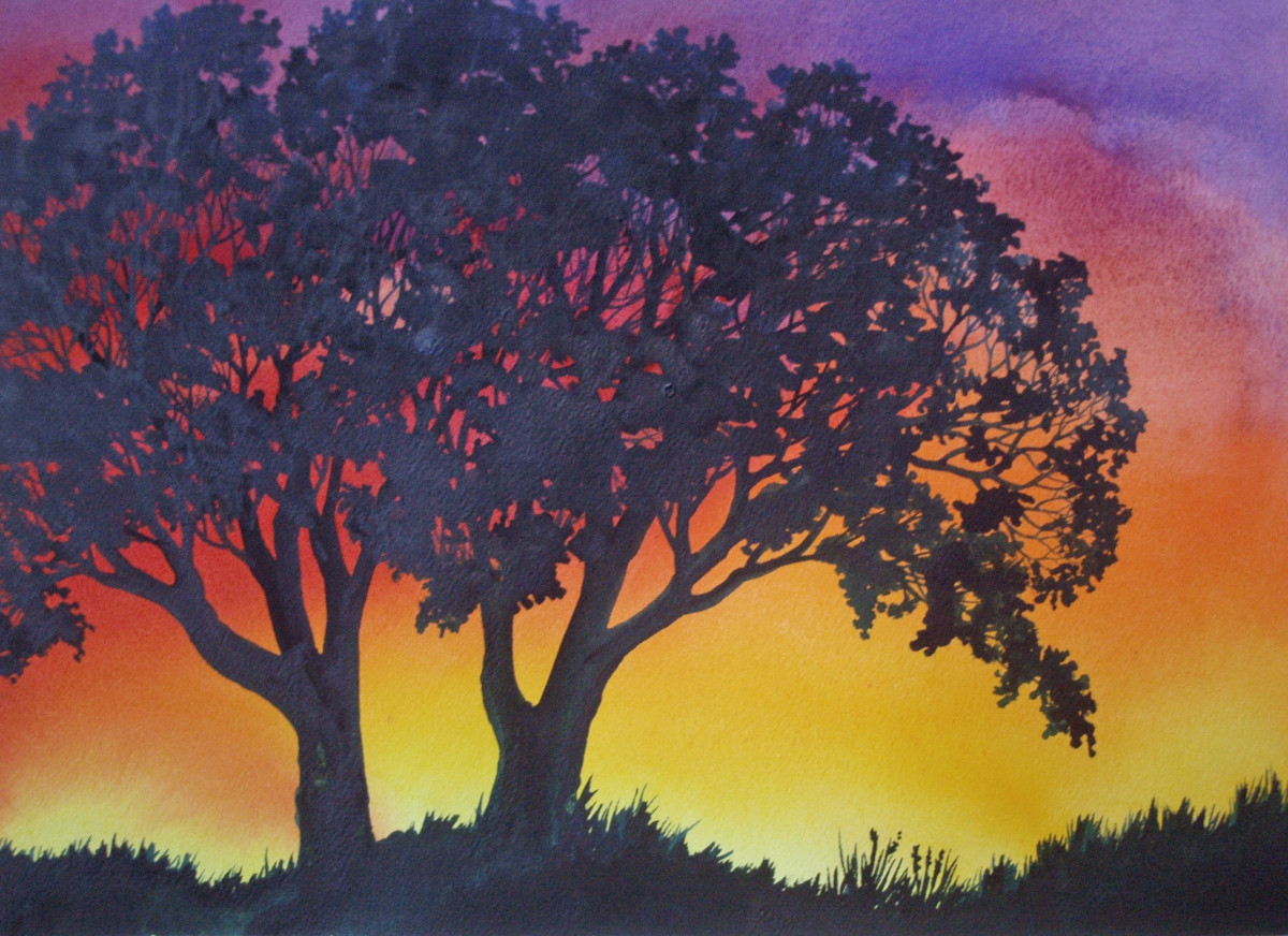 Sunset Lace VI by Helen R Klebesadel 