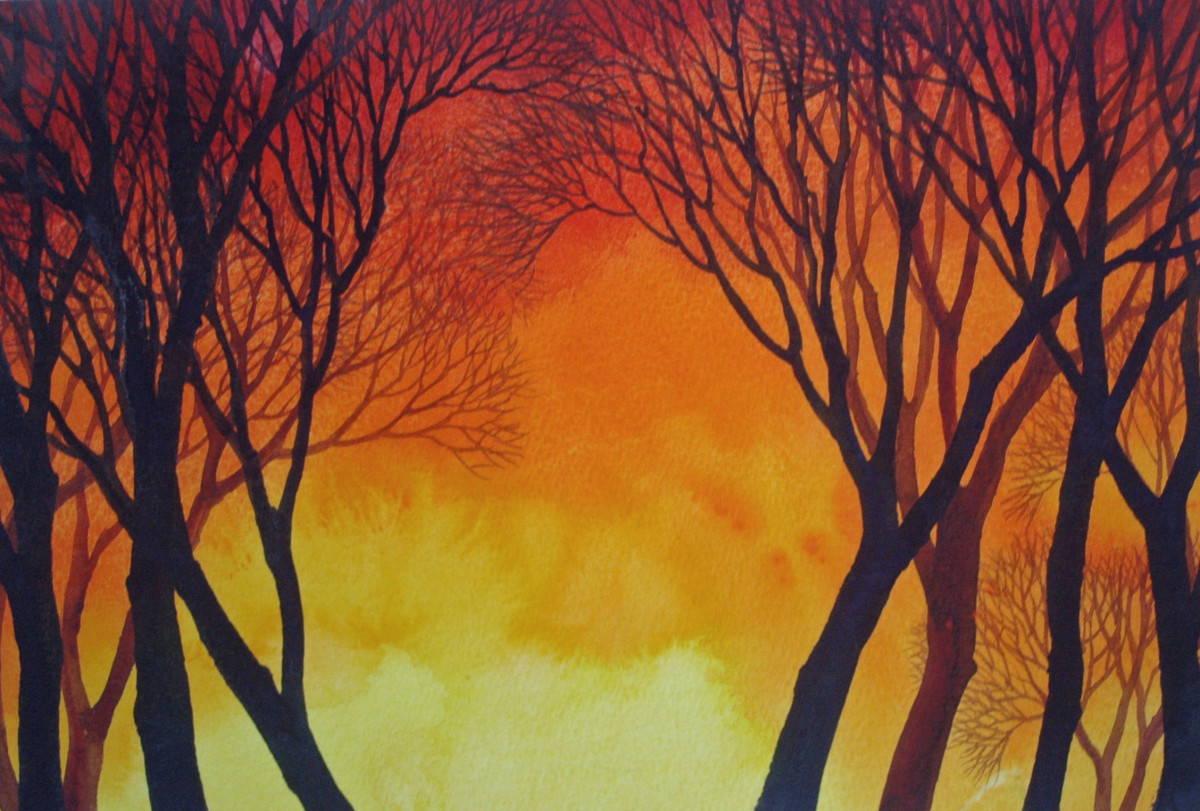 Sunset Lace II by Helen R Klebesadel 