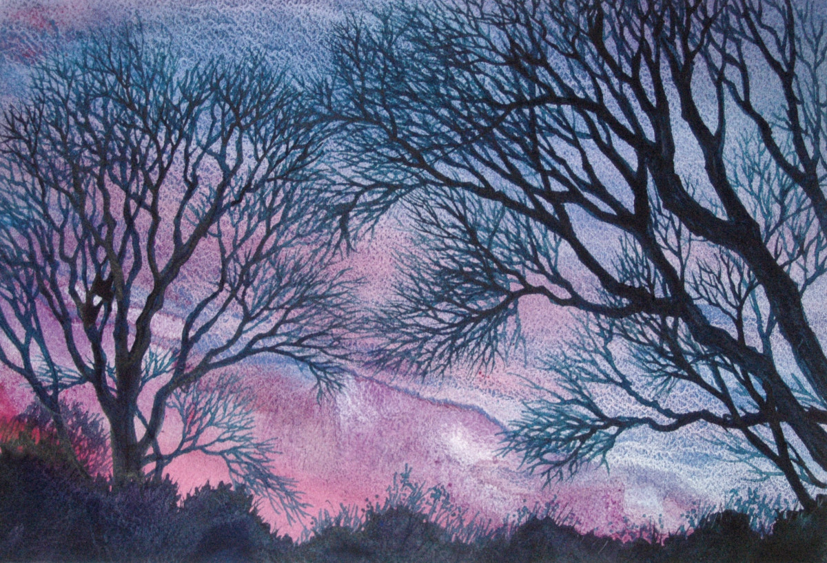 Sunset Lace IV by Helen R Klebesadel 