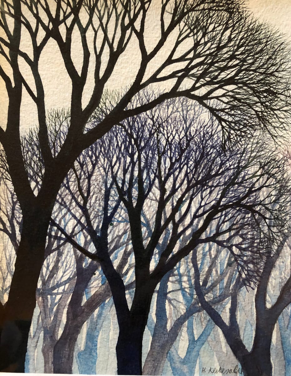 Tree Study II by Helen R Klebesadel 