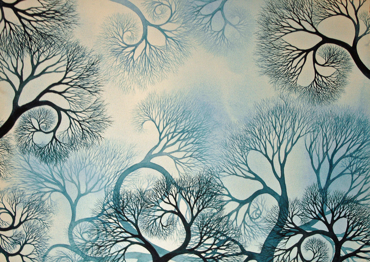 Everything Is Connected IV by Helen R Klebesadel 