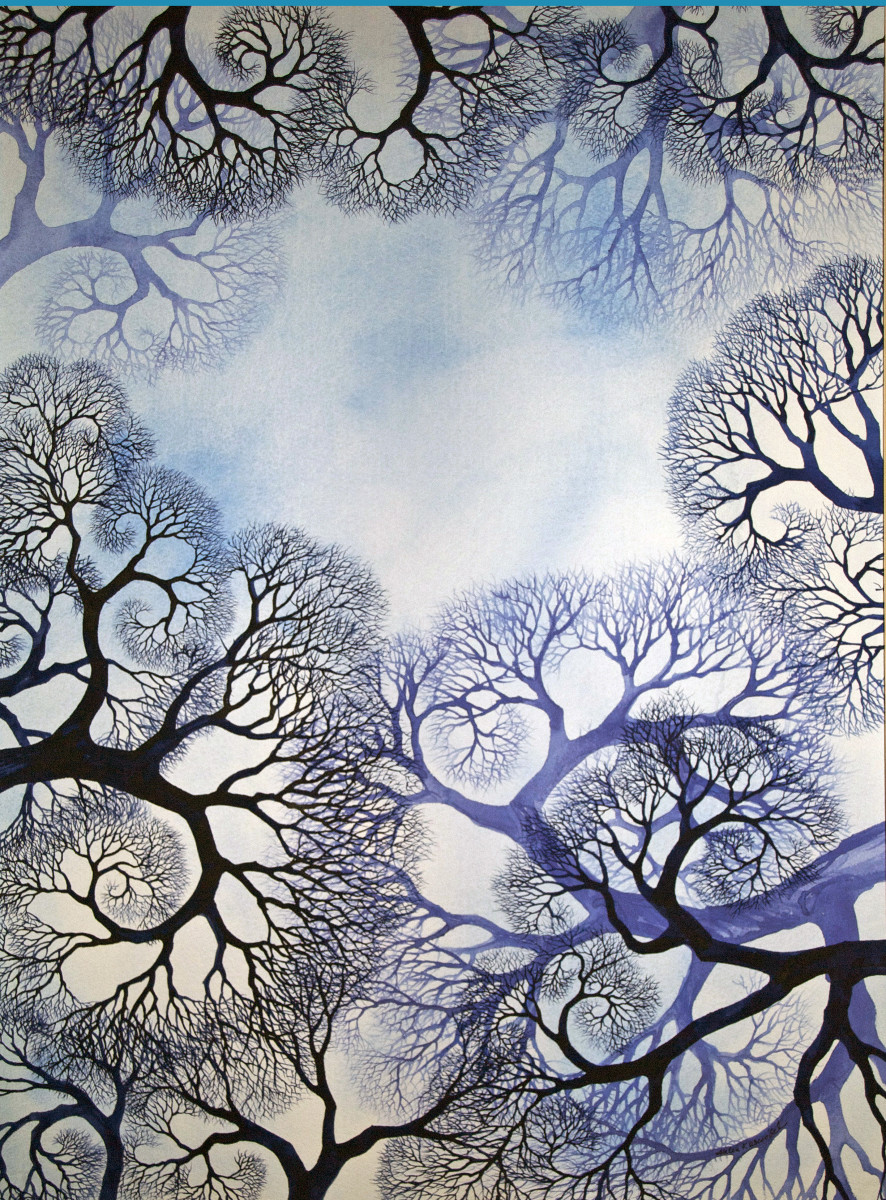 Winter Lace I by Helen R Klebesadel 