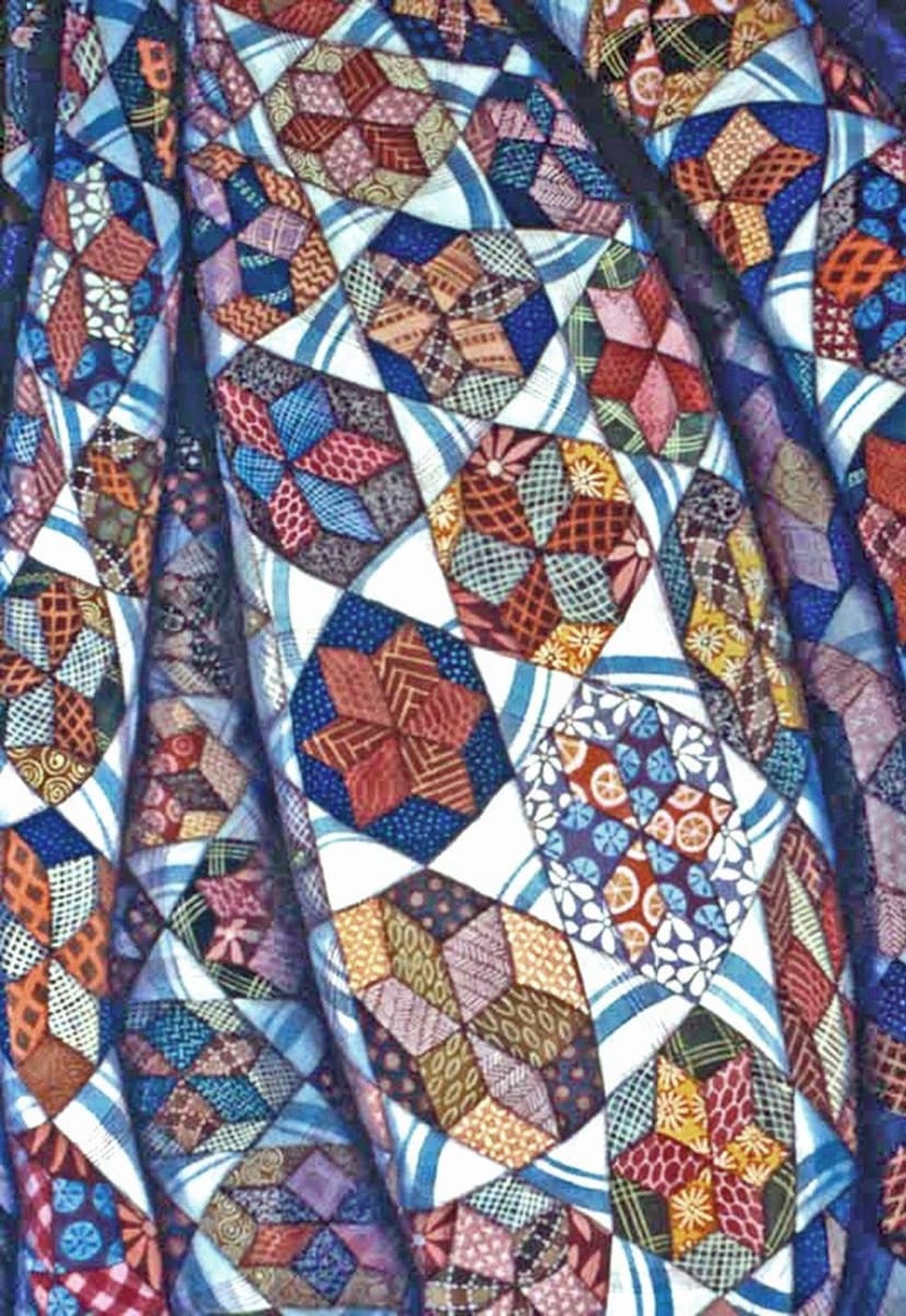 Orientation Quilt a limited edition giclee of an original watercolor painting 