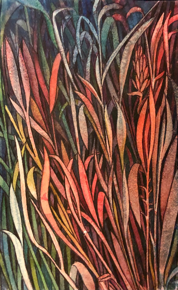 Leaves of Grass II by Helen R Klebesadel 