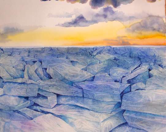 Winter's Warning by Helen R Klebesadel, Image 1.
