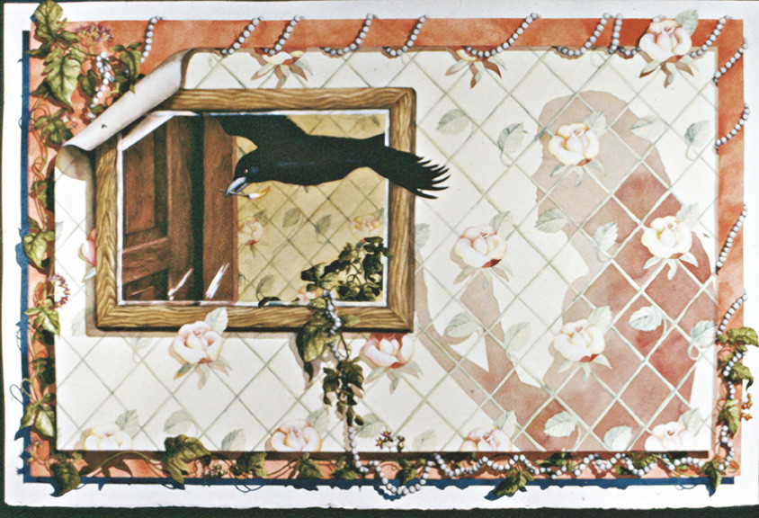 Escape From THe Yellow Wallpaper I by Helen R Klebesadel 