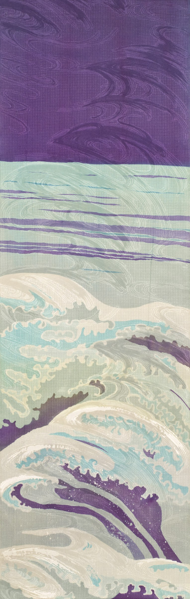 Homage to Hokusai by Mary Edna Fraser 