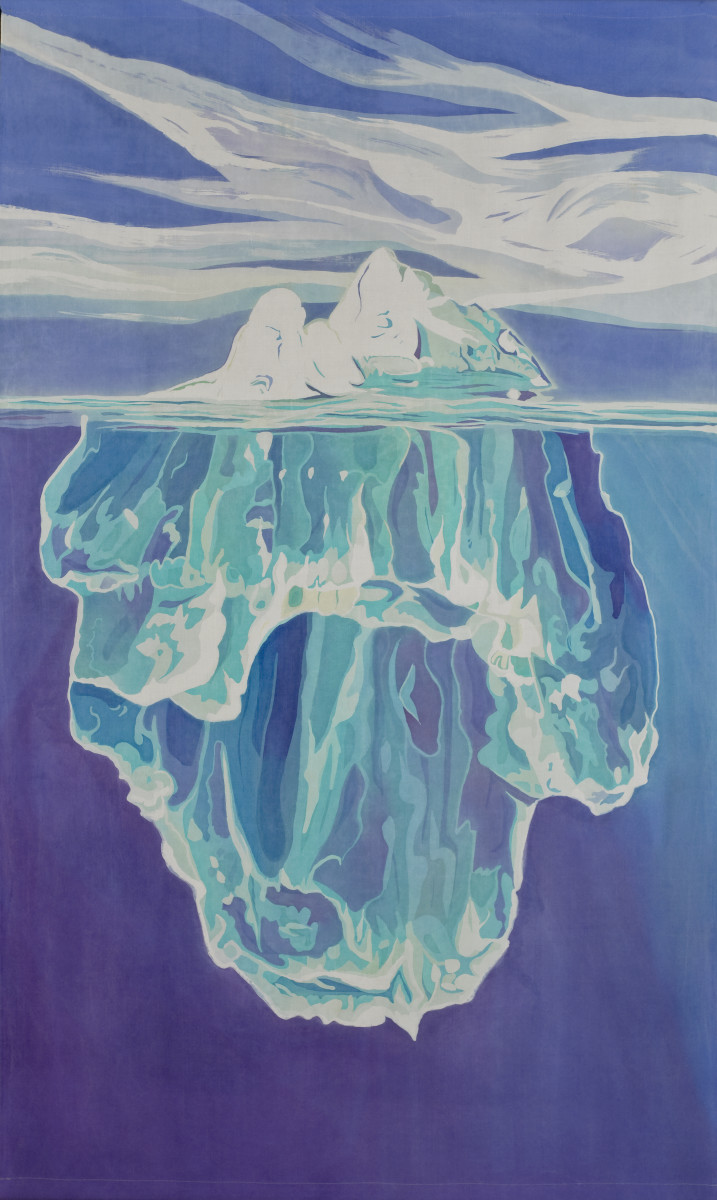 Iceberg II by Mary Edna Fraser 