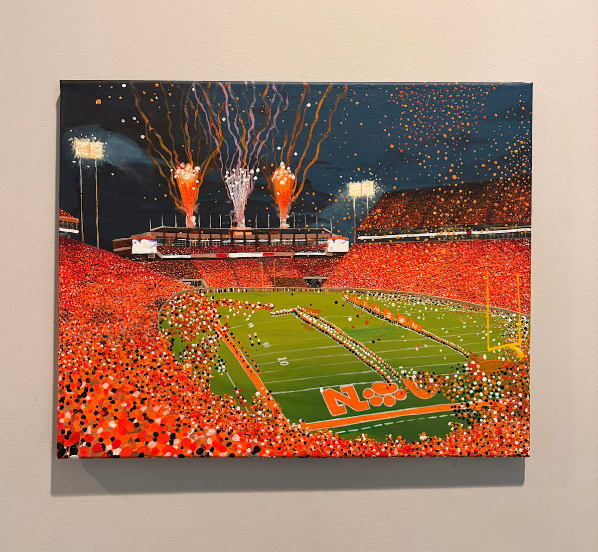 Clemson Memorial Stadium by Kendyll Hallmark, Image 1.