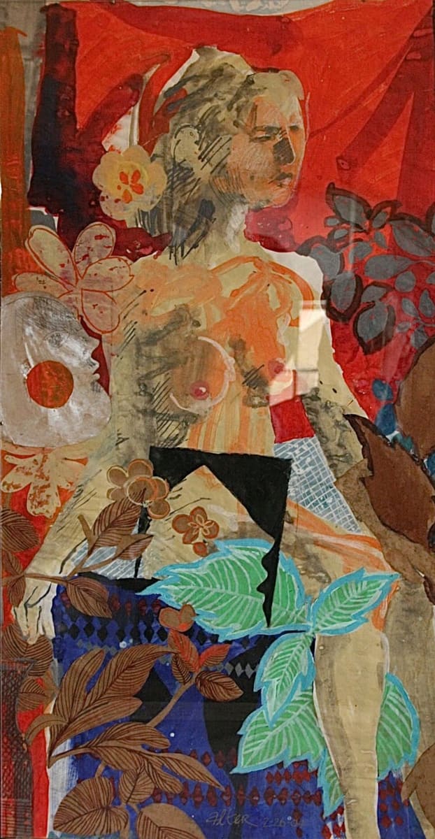 Nude Model and Botany by Donald Alter, Image 1.
