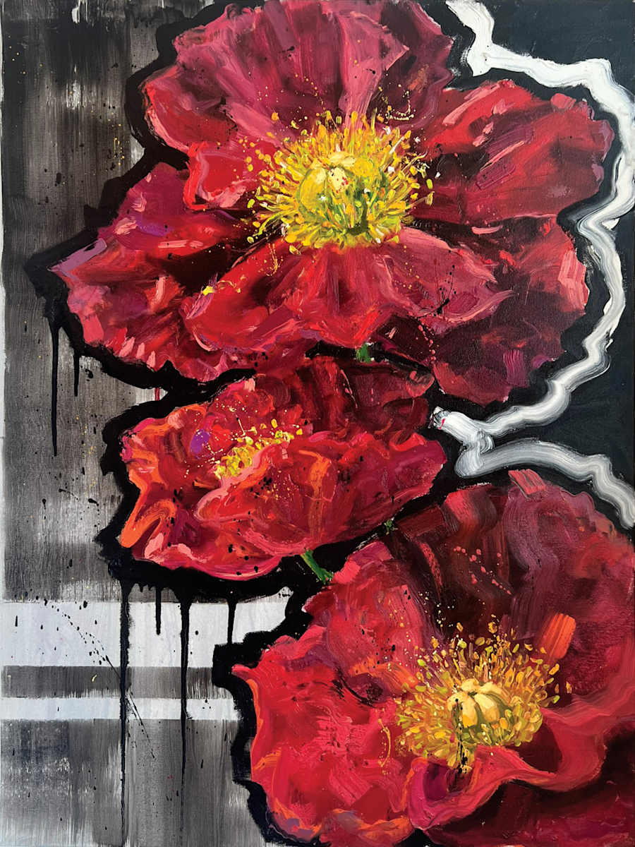 POPPY OF RED by Gabriela Zerpa, Image 1.