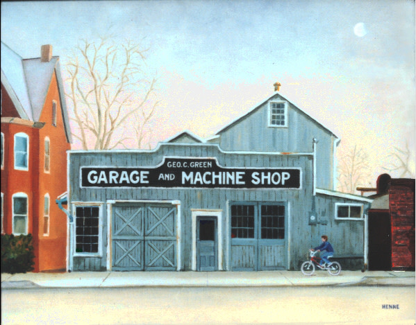 Old Machine Shop by Robert Henne 