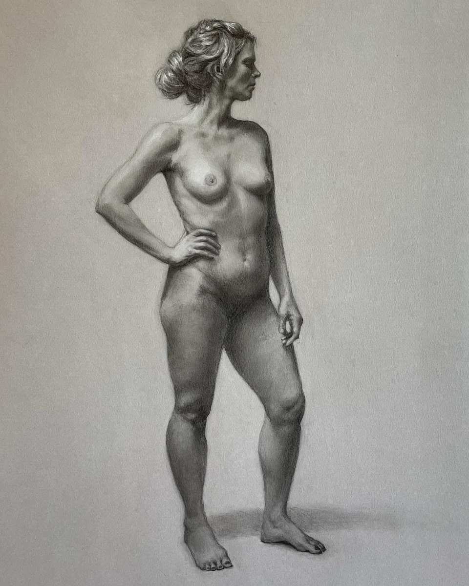 Life Drawing by Heidi V Huck, Image 1.