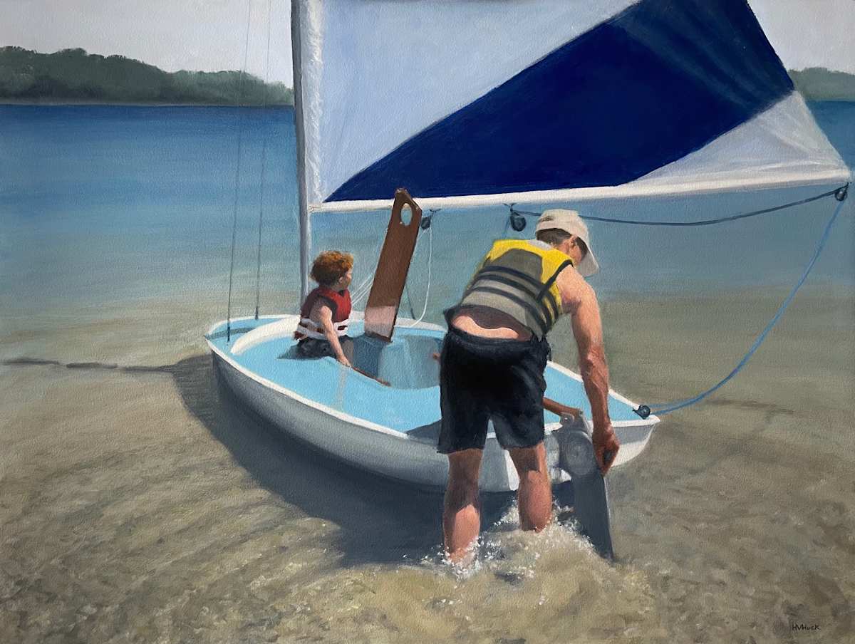 First Lesson by Heidi V Huck, Image 1.