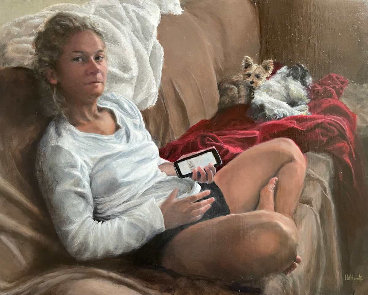 Quiet Time by Heidi V Huck, Image 1.