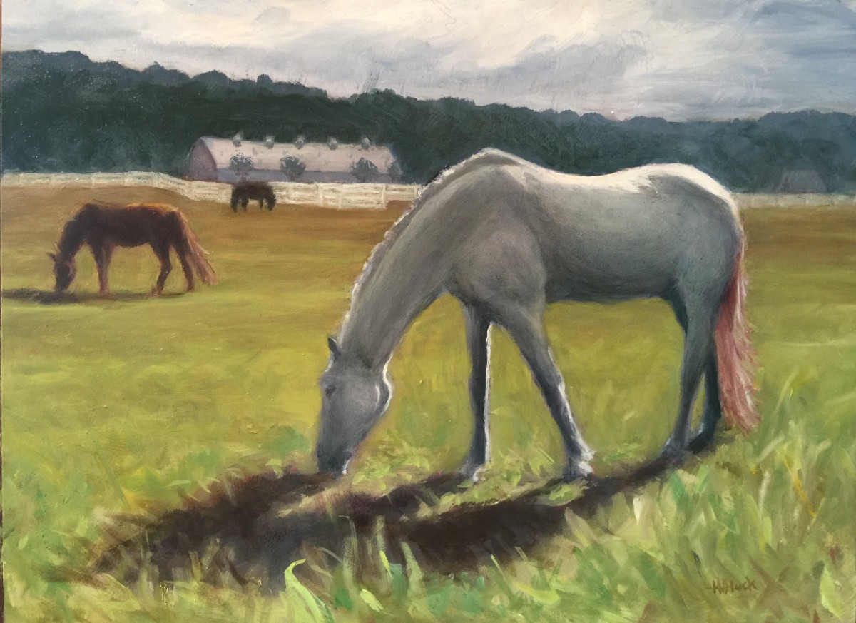 Horse Farm by Heidi V Huck 