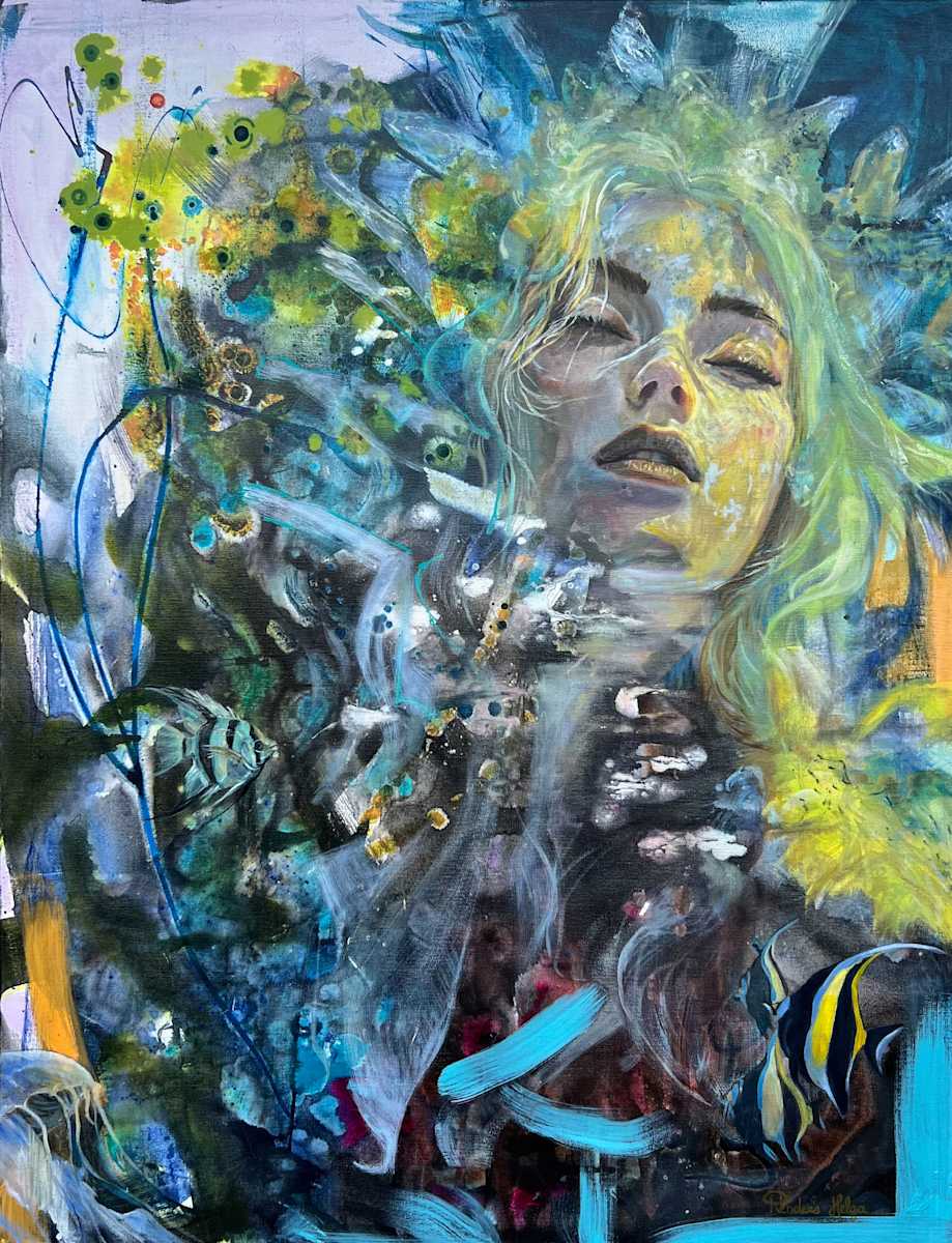 She Rises Between Currents by Helga Renders, Image 1.
