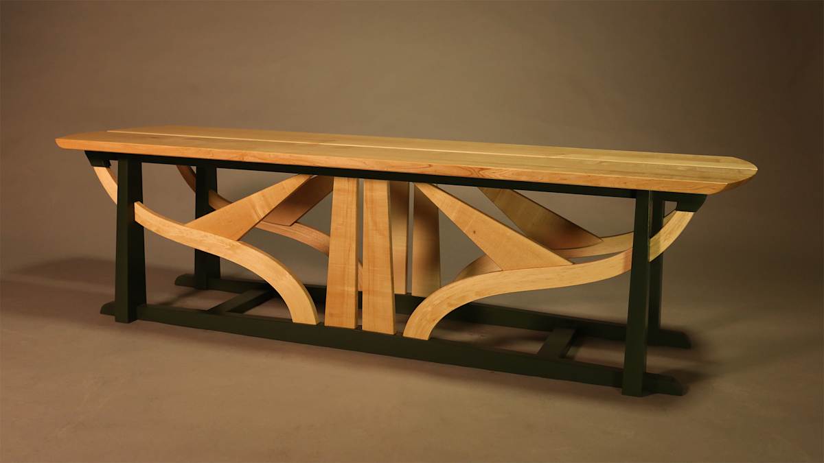 Fern Bench by Evan Owens 