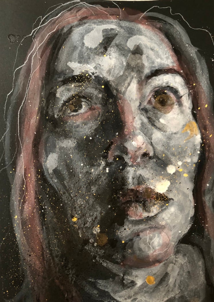 Face on black by Julie Galante, Image 7.