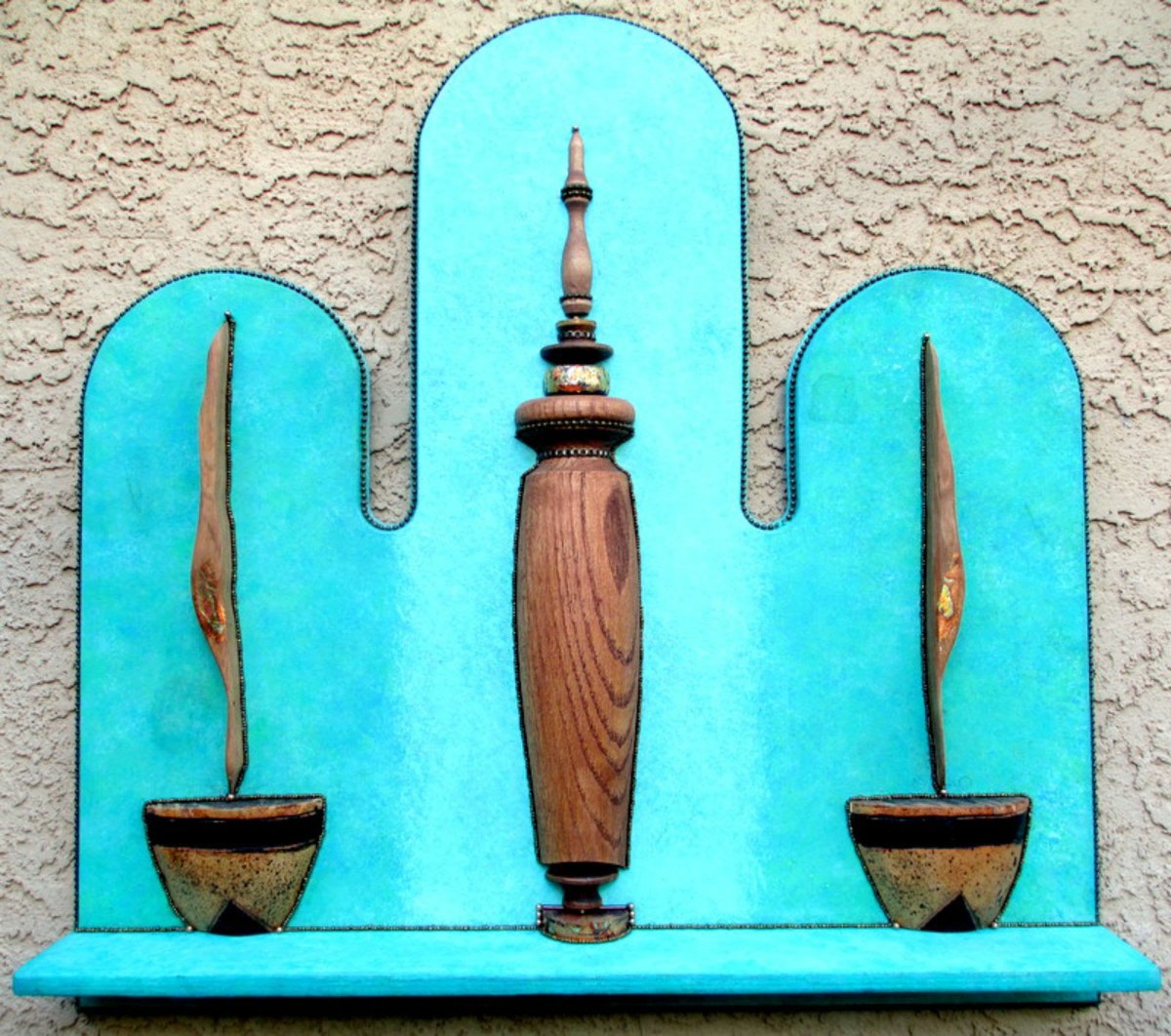 Altar blue by Jorge Vergeli 