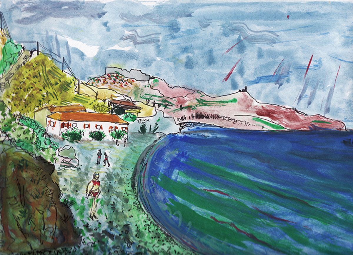 In Lesvos (2006) by Caley O'Dwyer 