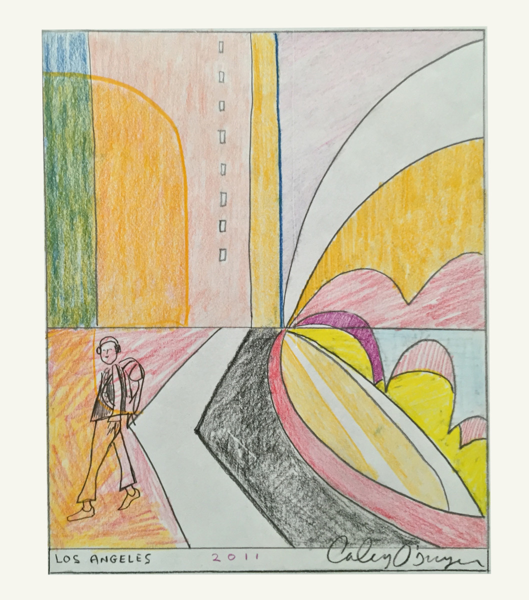 Walking in LA by Caley O'Dwyer 