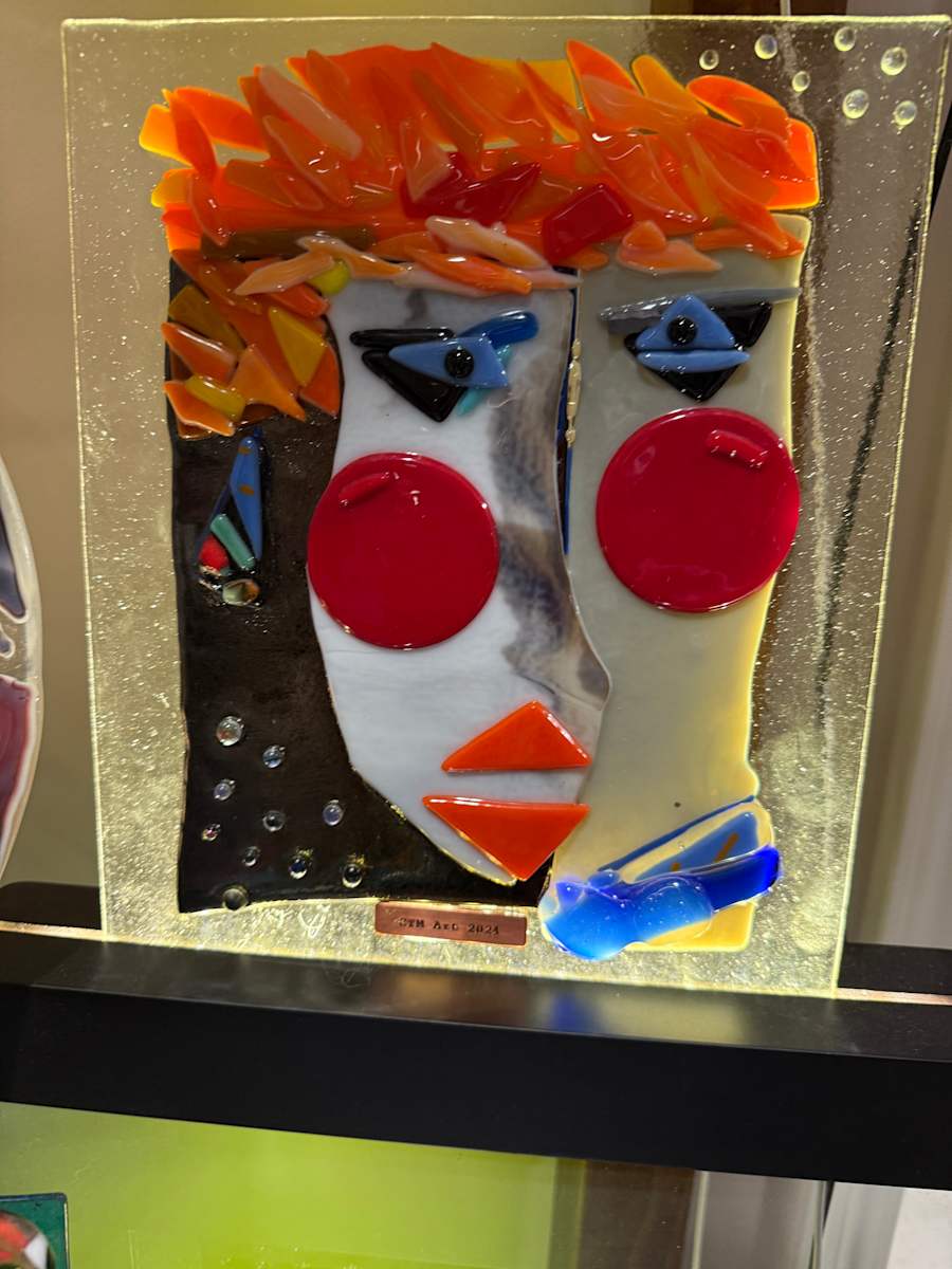 Redhead Ruby Abstract by Candice Treat Murphy, Image 1.