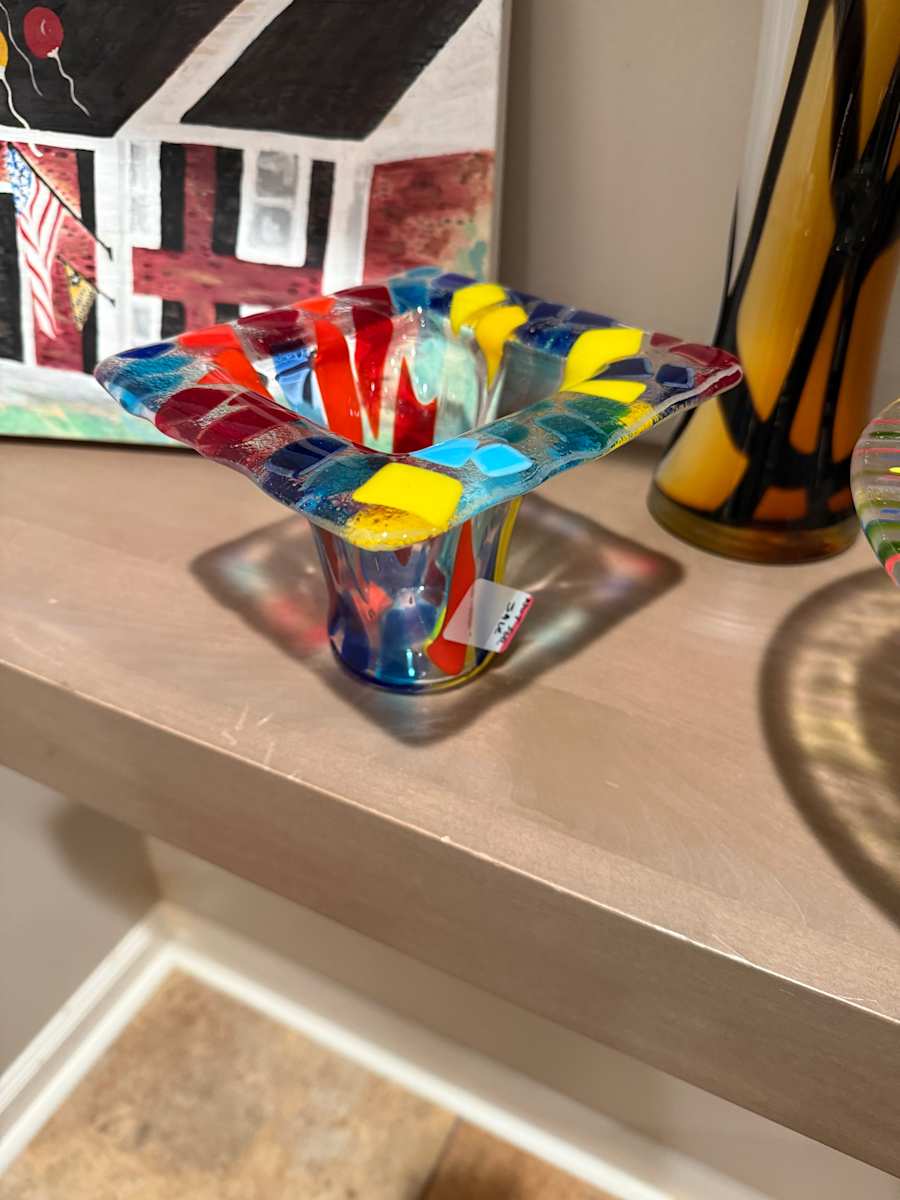 Abstract Drop Vase by Candice Treat Murphy, Image 1.