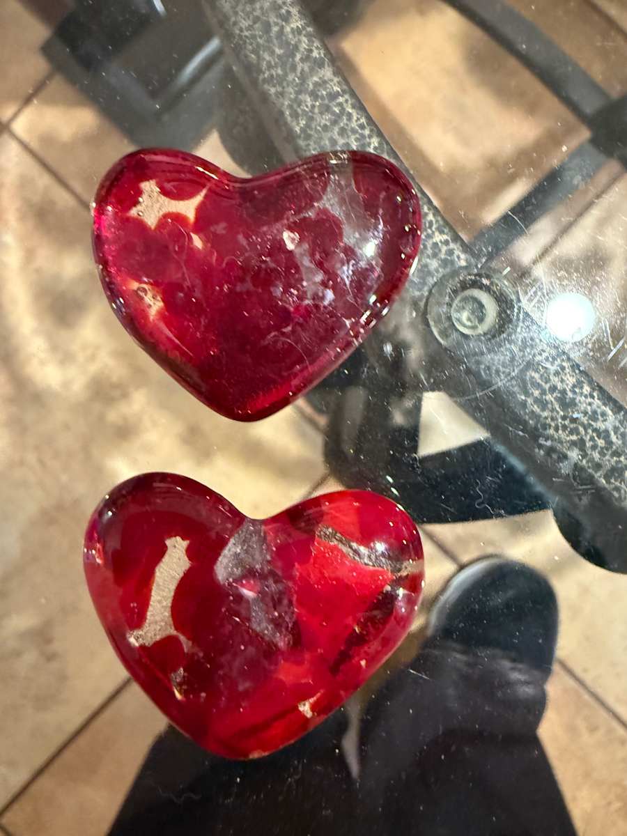 1.5” Tiny Pocket Heart Red #1 by Candice Treat Murphy, Image 2.