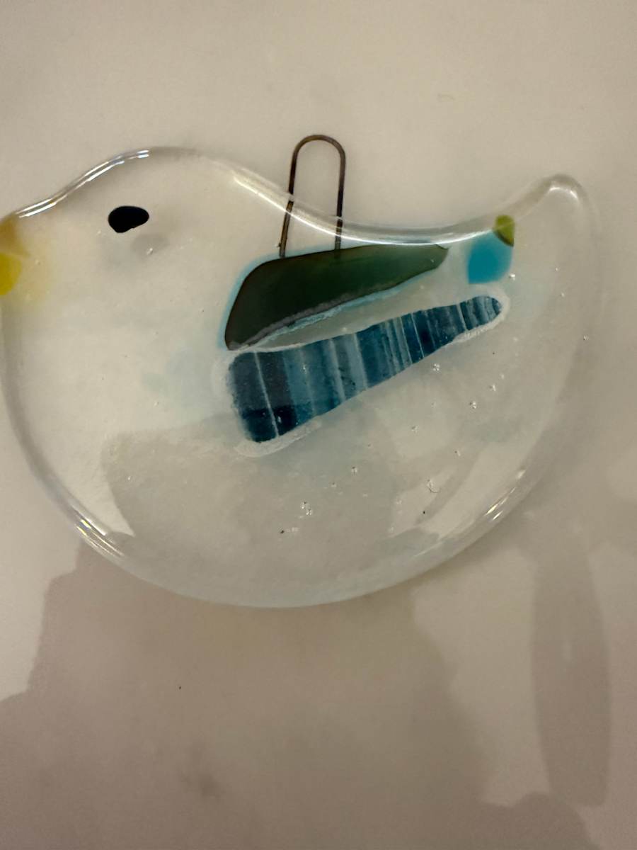 Textured Bird Ornament II by Candice Treat Murphy, Image 3.