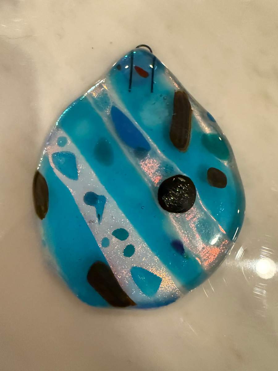 Raindrop Ornament by Candice Treat Murphy, Image 1.