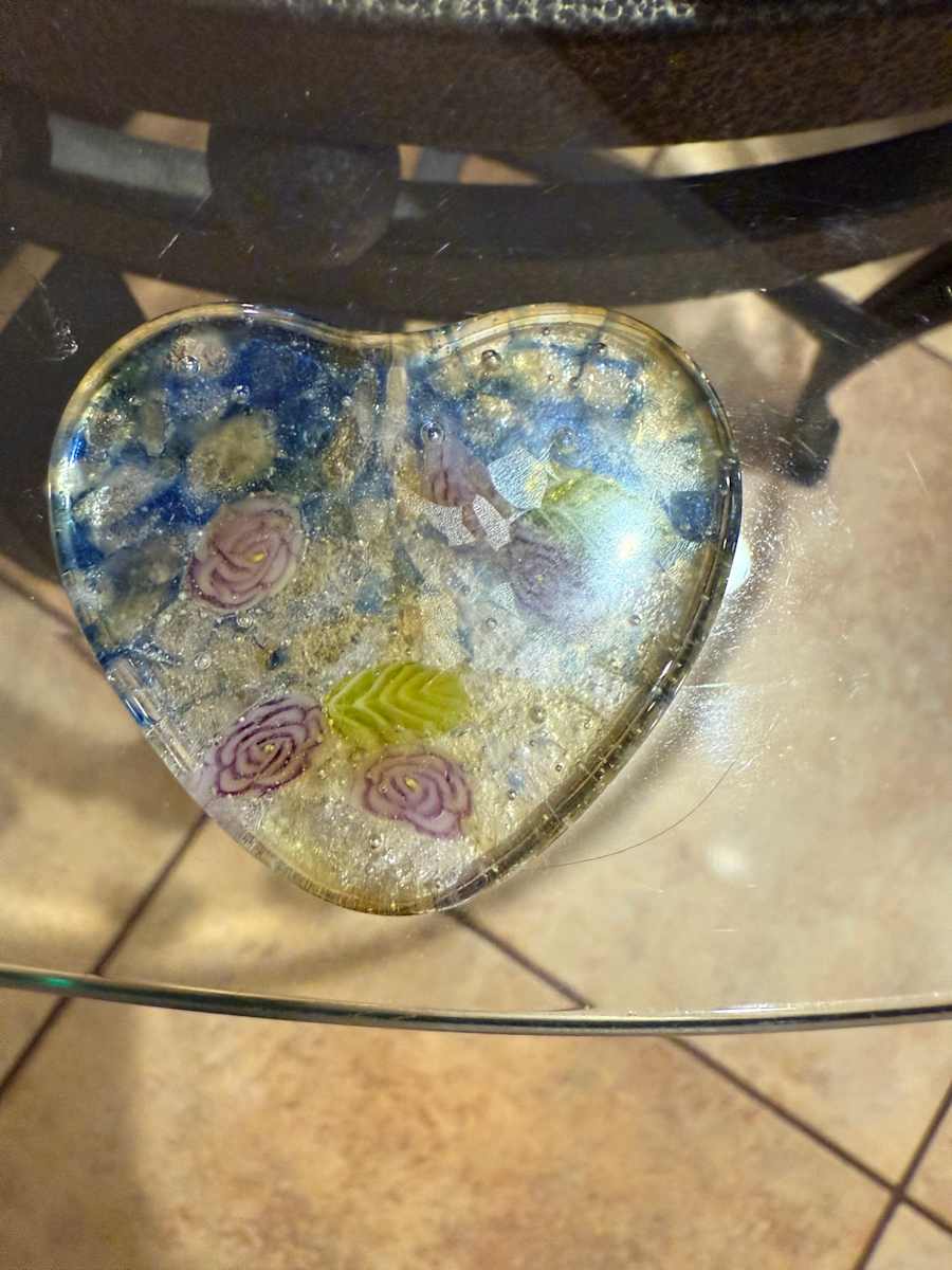 2.5” Heart Soother Stone #2 by Candice Treat Murphy, Image 2.