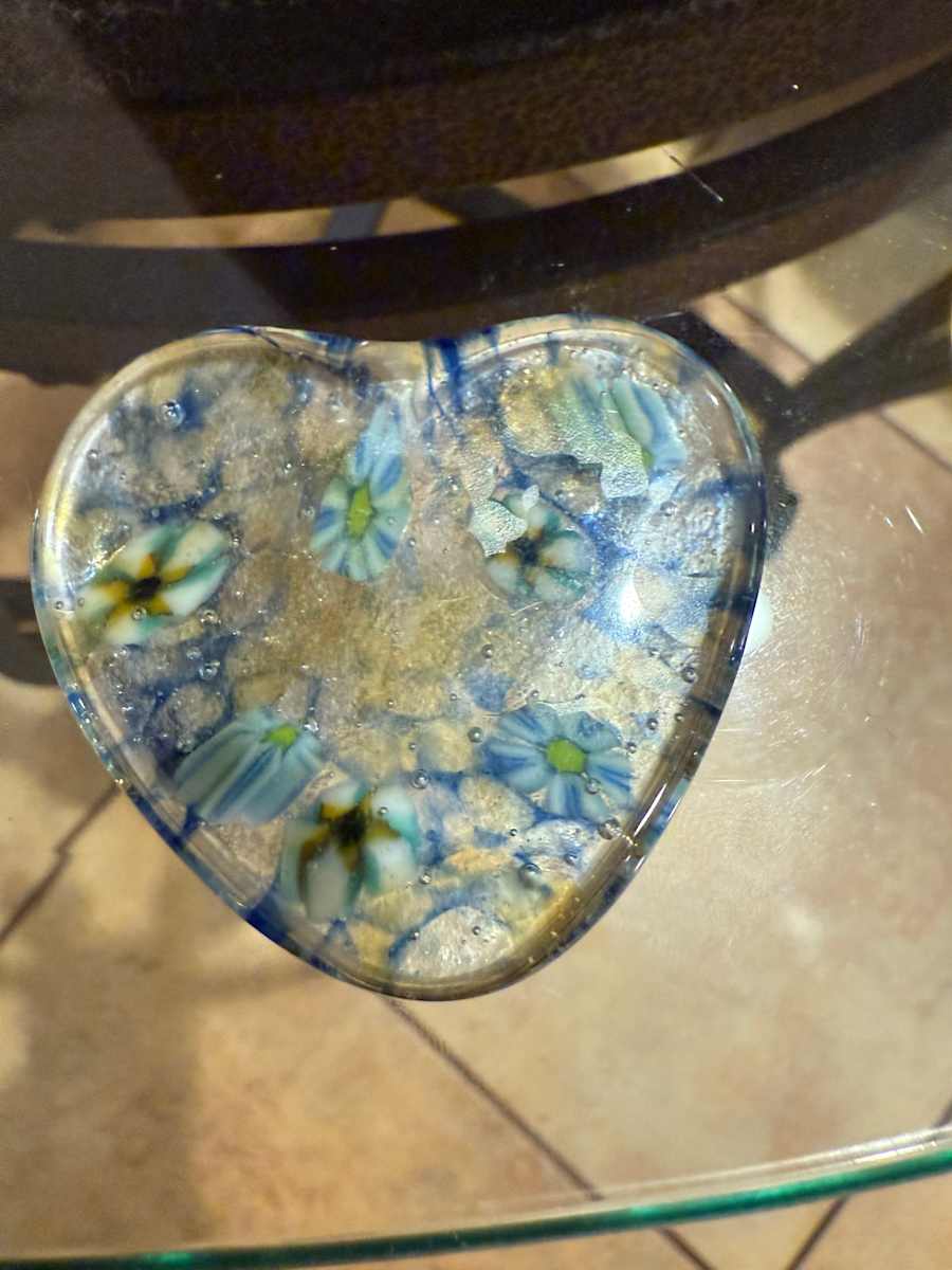 2.5” Heart Soother Stone #1 by Candice Treat Murphy, Image 3.