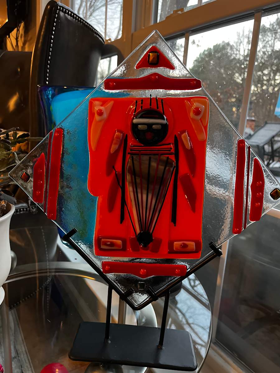 Shaman on Red by Candice Treat Murphy, Image 2.