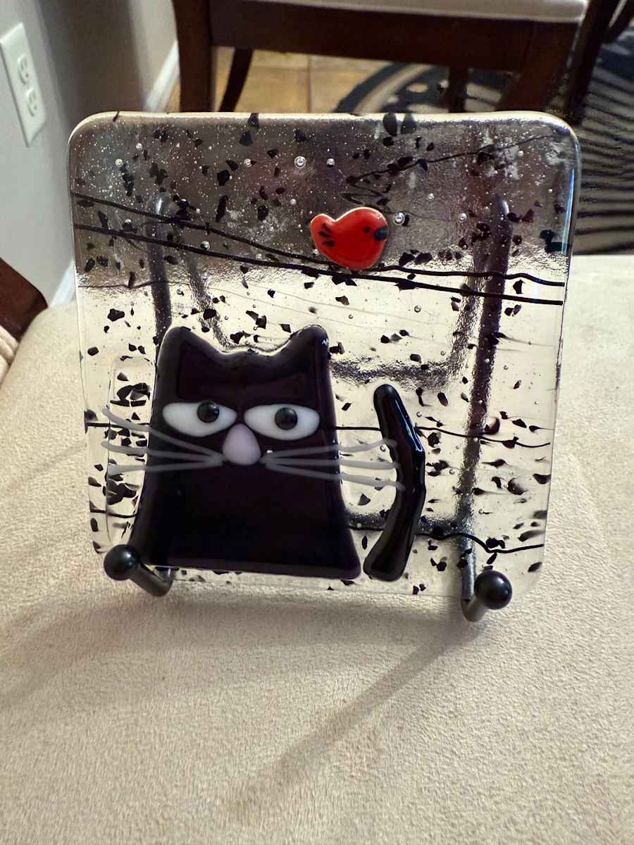 Peeky Black Cat 23 by Candice Treat Murphy, Image 4.