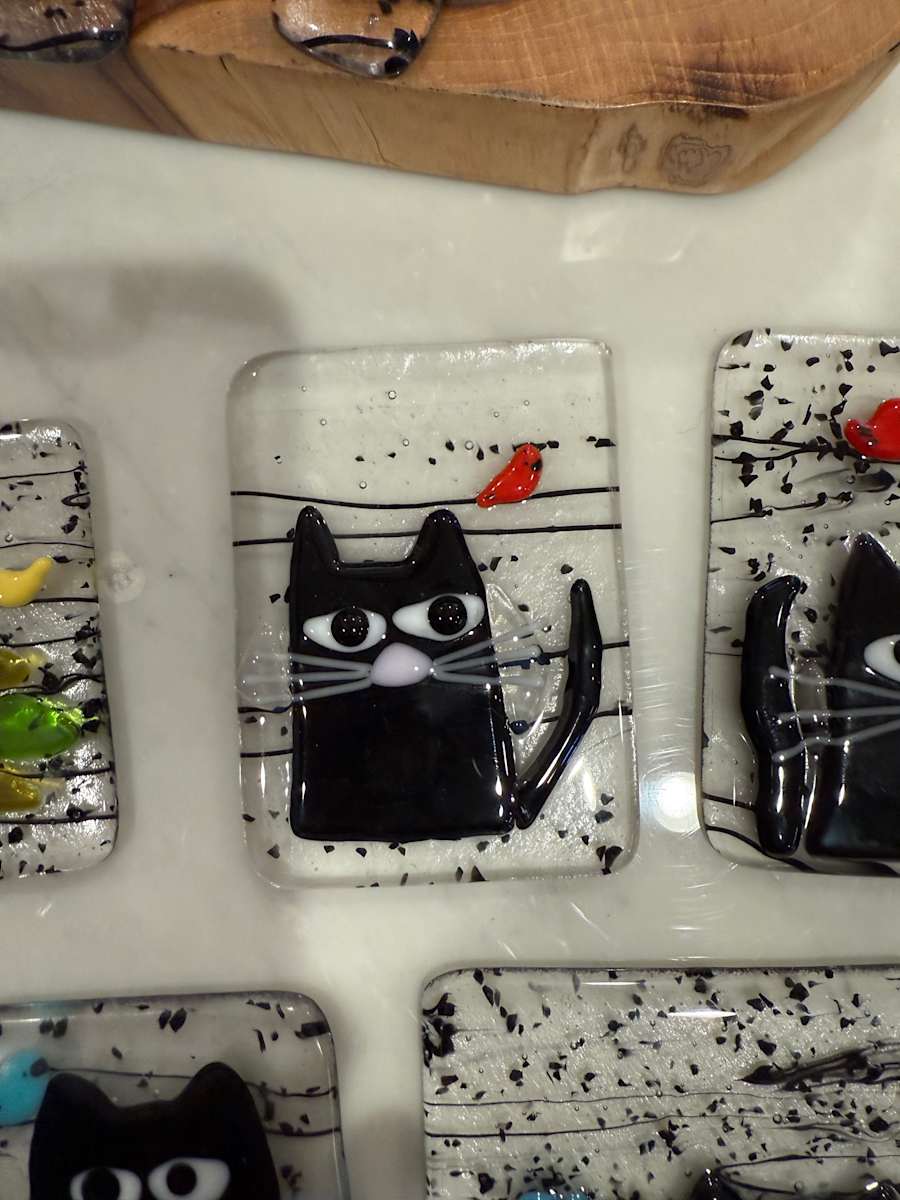 Peeky Black Cat 31 by Candice Treat Murphy, Image 4.