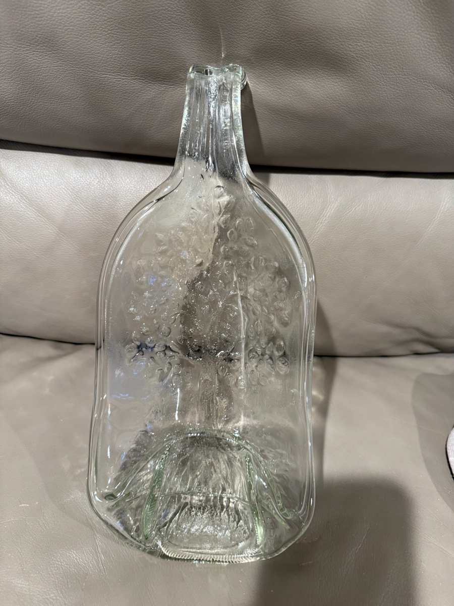 Magnum Bottle Large Spoon Rest Tree of Life #1 (clear) by Candice Treat Murphy, Image 8.