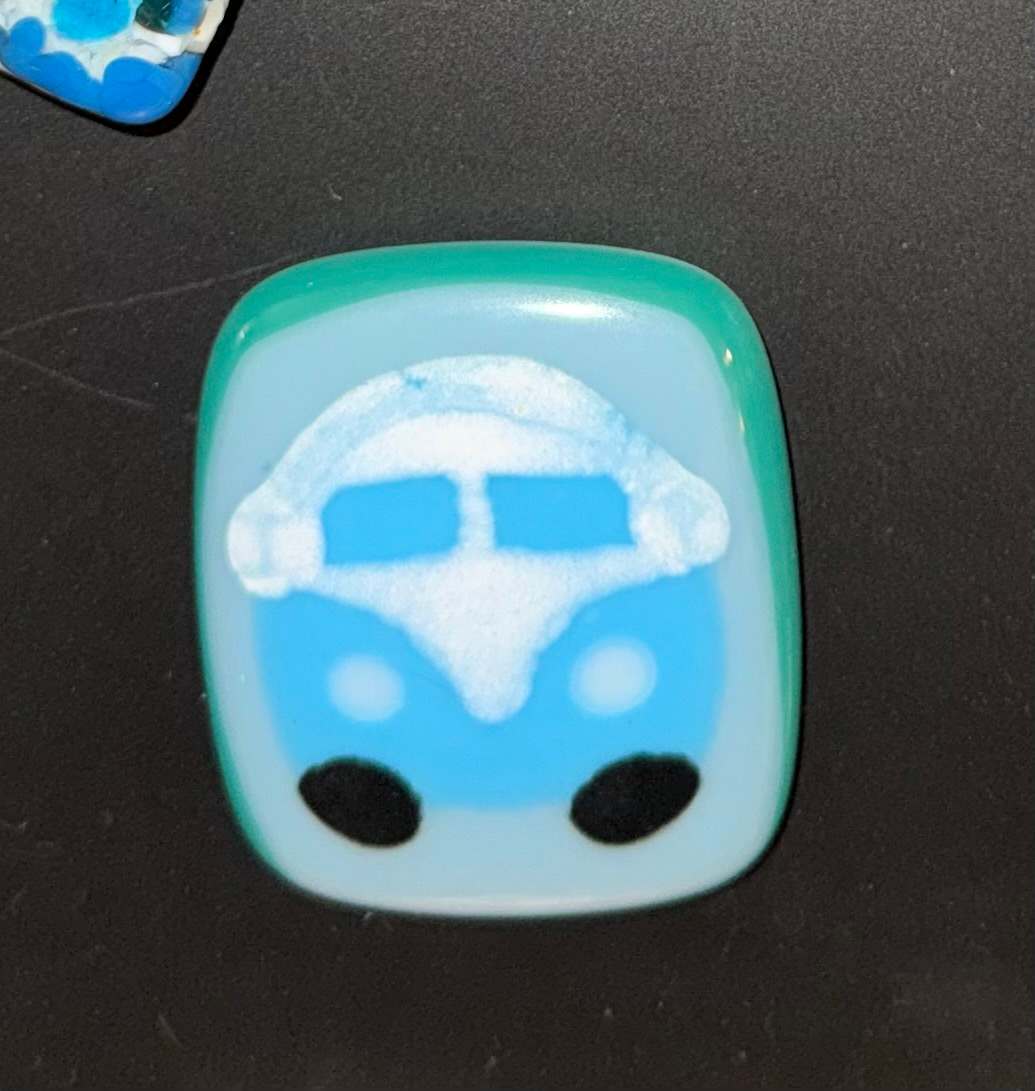 VW Van Magnet by Candice Treat Murphy, Image 3.