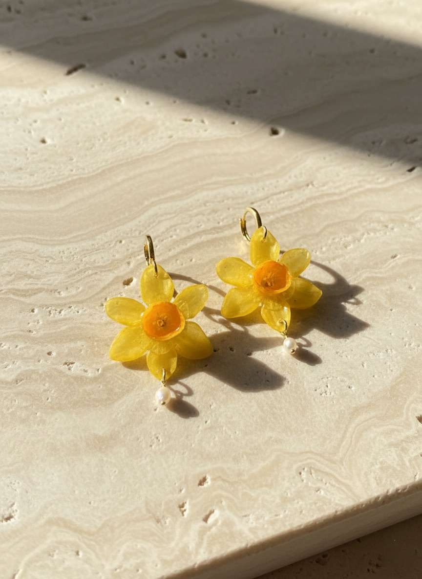 Daffodil Huggies by Breanna Cole, Image 1.