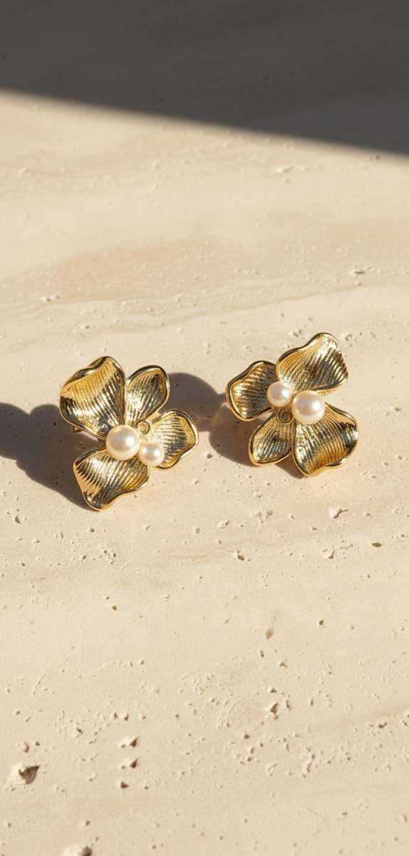 Double Pearl Flower Post by Breanna Cole, Image 1.