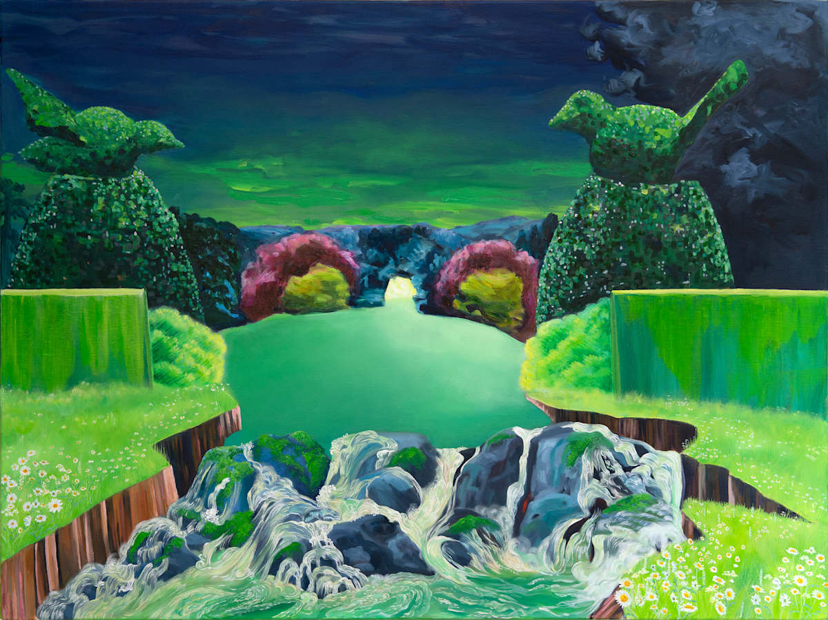 Like a Huge Emerald Sponge by Deena Capparelli, Image 2.