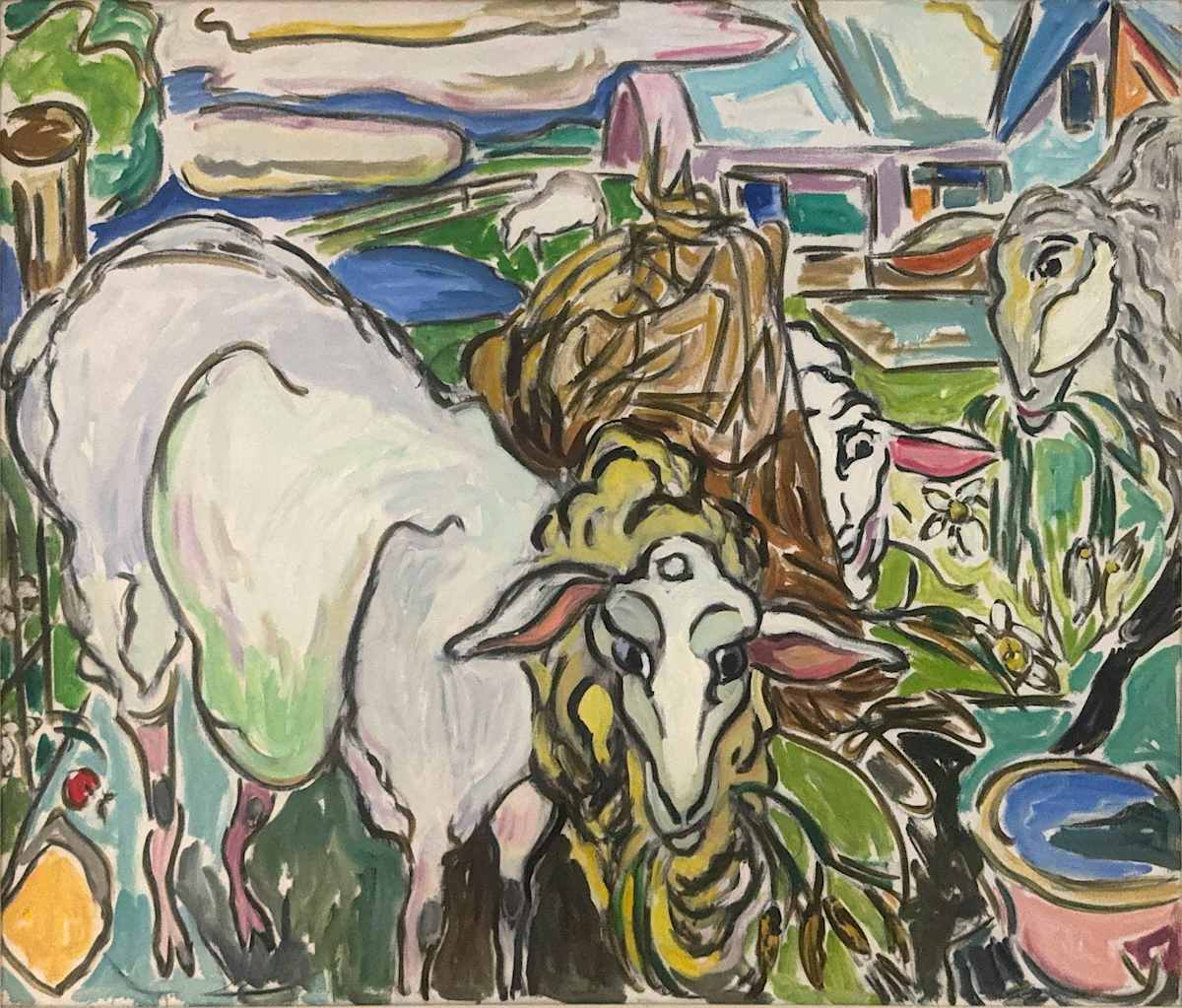 Lunching Sheep by Vivian Reiss, Image 7.