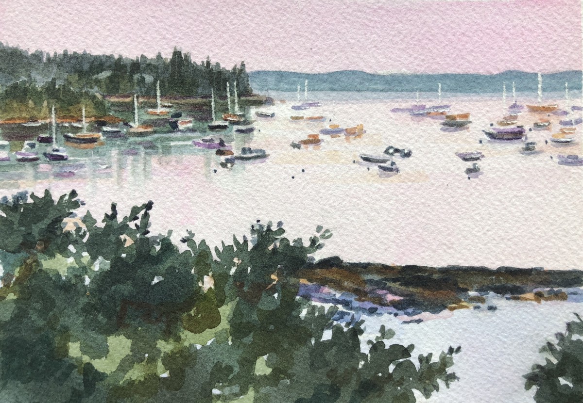 Northeast at Dusk by Victoria M  Le  Vine 