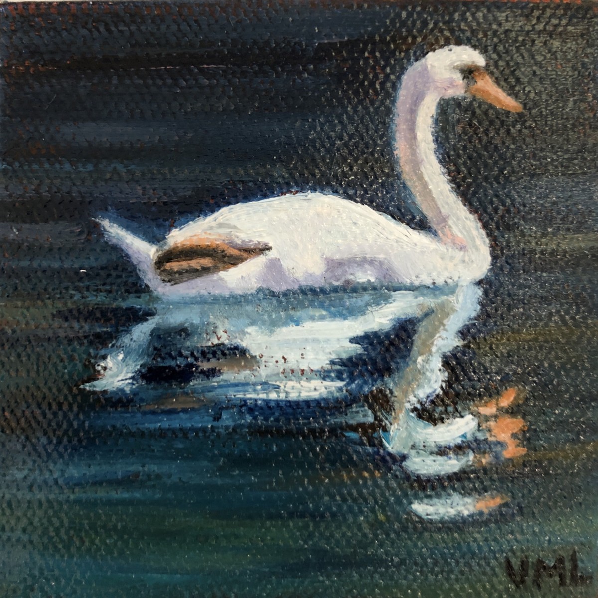 Gliding By by Victoria M  Le  Vine 