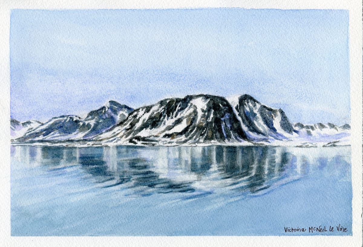 Svalbard Silence by Victoria M  Le  Vine 