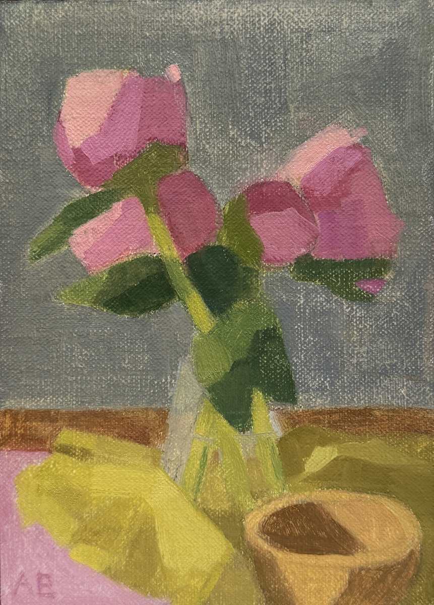 Peonies, study by Anne Becker, Image 2.